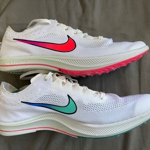 Nike ZoomX Dragonfly Racing Spikes White-Flash Crimson/Black